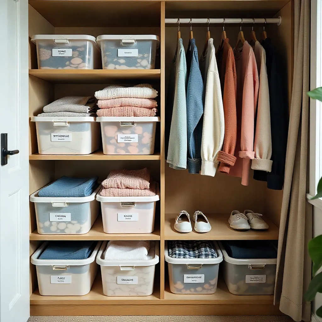 Seasonal wardrobe rotation process