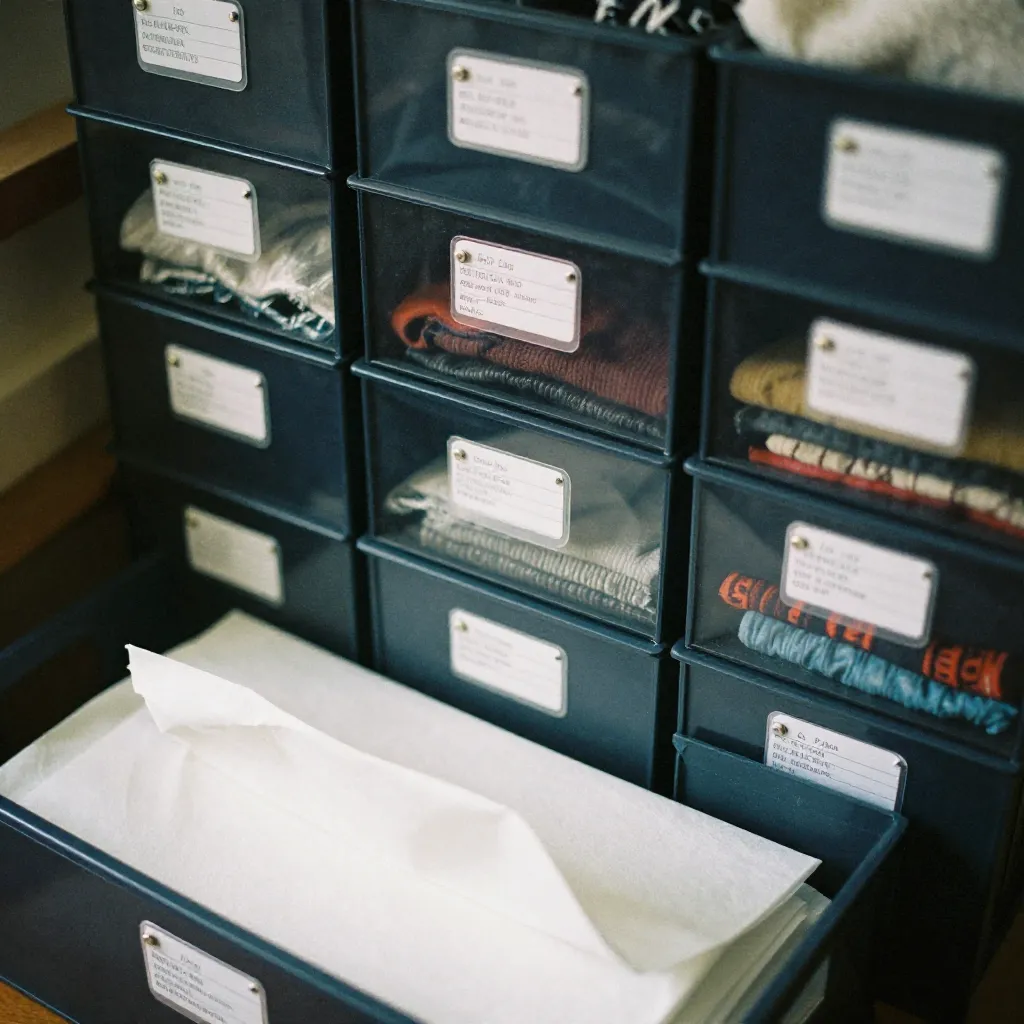 Heavy wool storage methods
